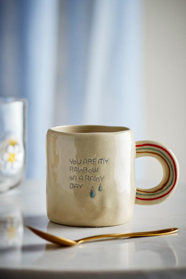 Bloomingville Mini Cloudy Cup, Nature, Stoneware