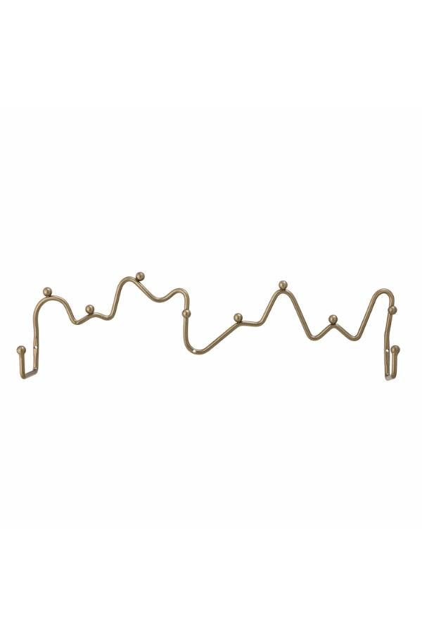 Bloomingville Blu Coat Rack, Brass, Metal