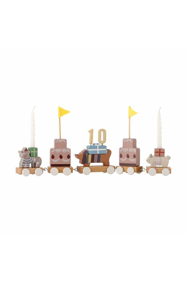 Bloomingville Mini Party Birthday Decoration, Multi, FSC®100%, MDF