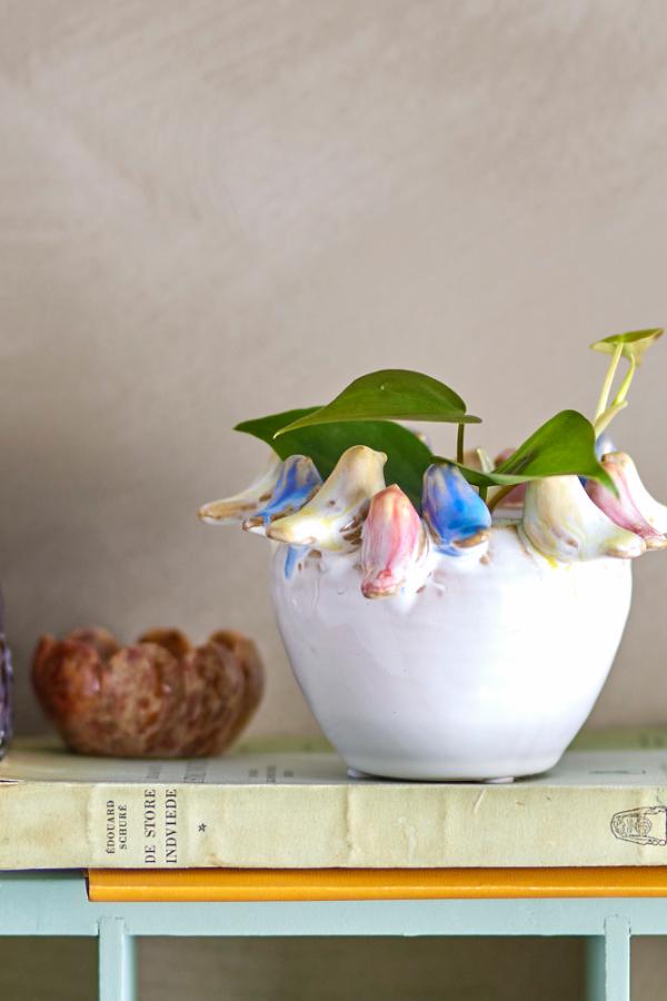 Creative Collection Eanna Flowerpot, Multi, Stoneware