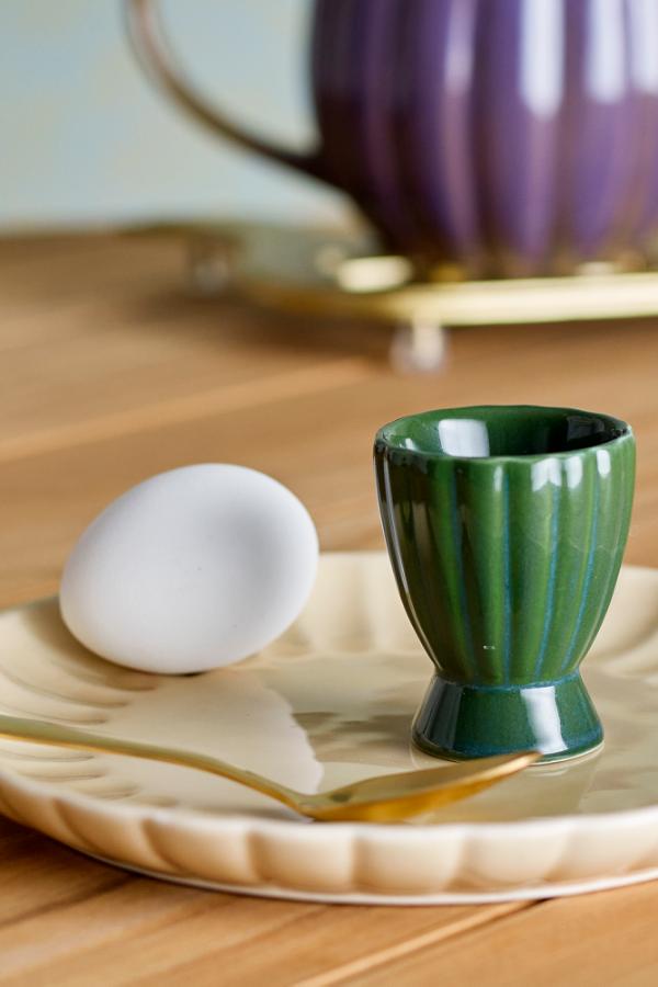 Bloomingville Latina Egg Cup, Green, Stoneware