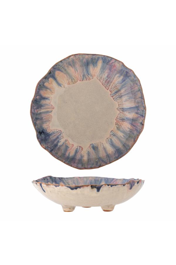 Bloomingville Amalia Bowl, Blue, Stoneware
