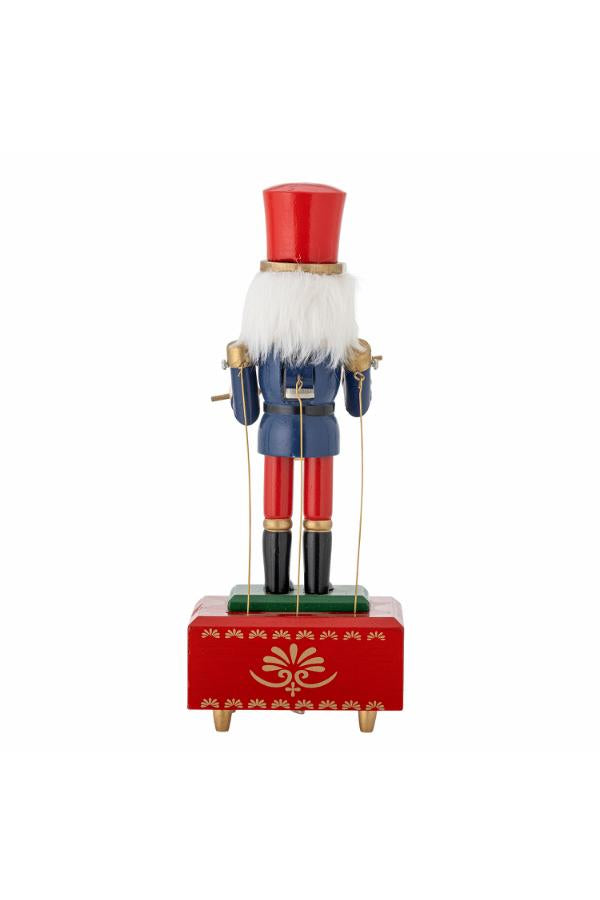 Bloomingville Waltz Music Box, Red, Pine
