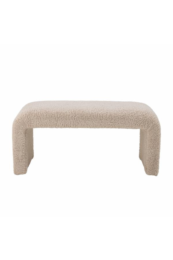 Bloomingville Bobbie Bench, Nature, Polyester