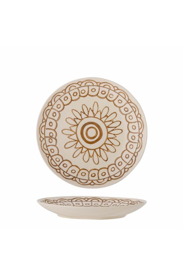 Creative Collection Maple Plate, Orange, Stoneware