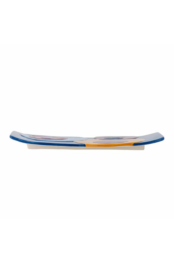 Bloomingville Polivia Tray, Multi, Ceramic