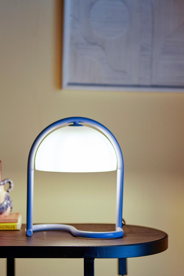 Bloomingville Favour Table lamp, Blue, Acrylic