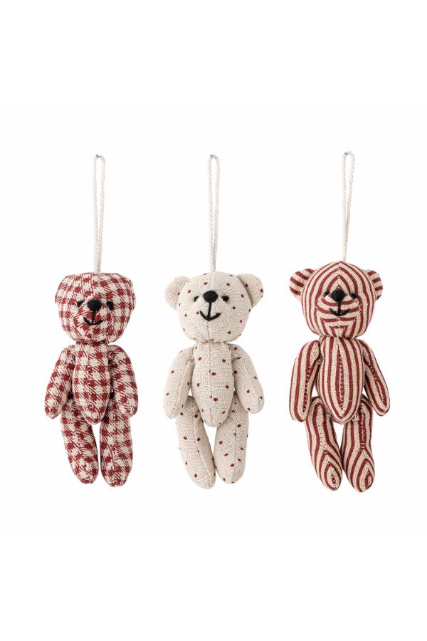 Bloomingville Salwa Ornament, Red, Polyester