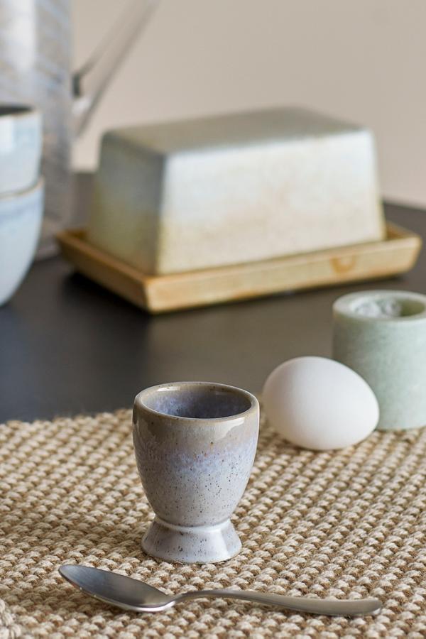 Bloomingville Paula Egg Cup, Blue, Stoneware