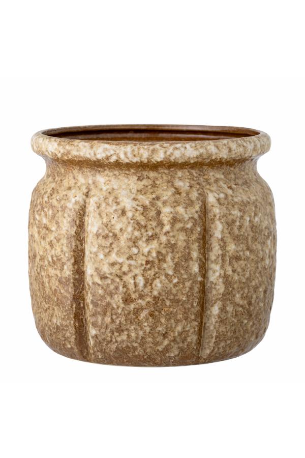 Bloomingville Ritza Flowerpot, Brown, Stoneware