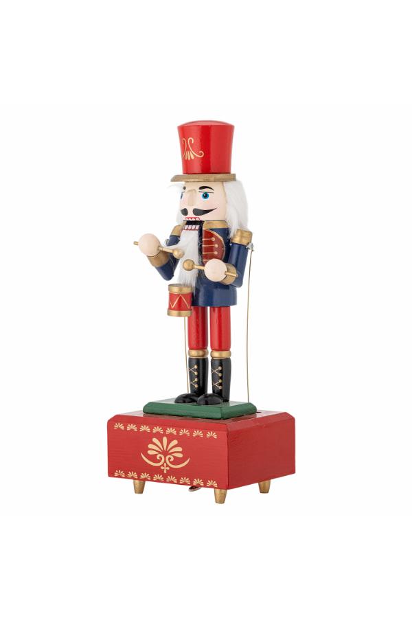 Bloomingville Waltz Music Box, Red, Pine