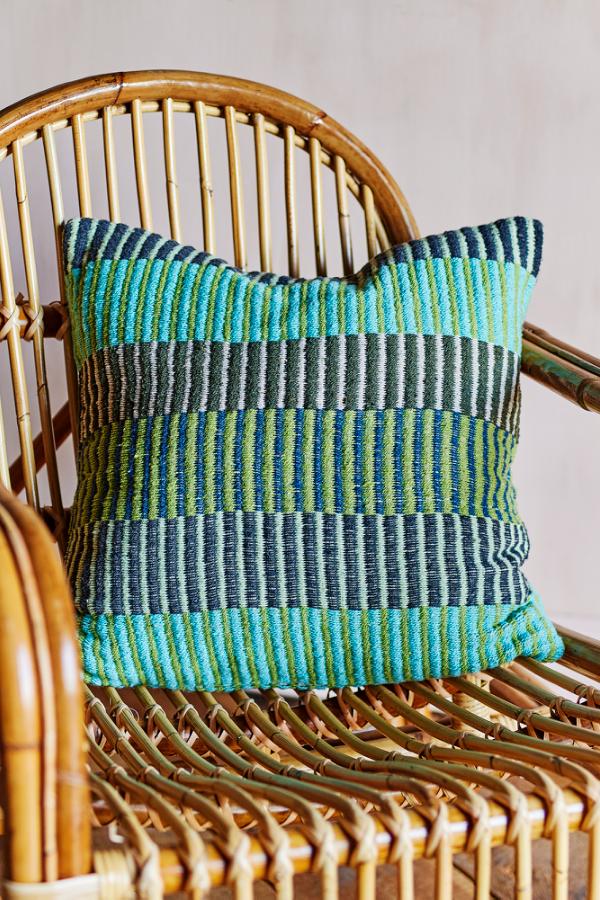 Creative Collection Isnel Cushion, Multi, Recycled Cotton