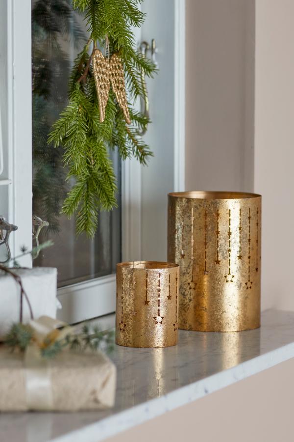 Bloomingville Mista Votive, Gold, Metal