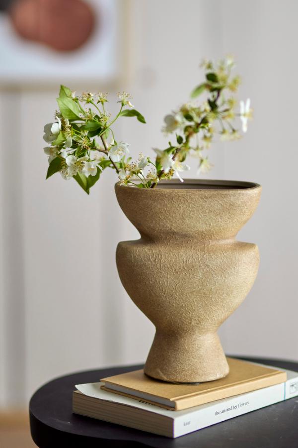 Bloomingville Cristel Deco Vase, Nature, Terracotta