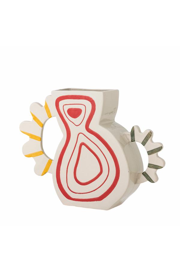 Bloomingville Samila Vase, Multi, Stoneware