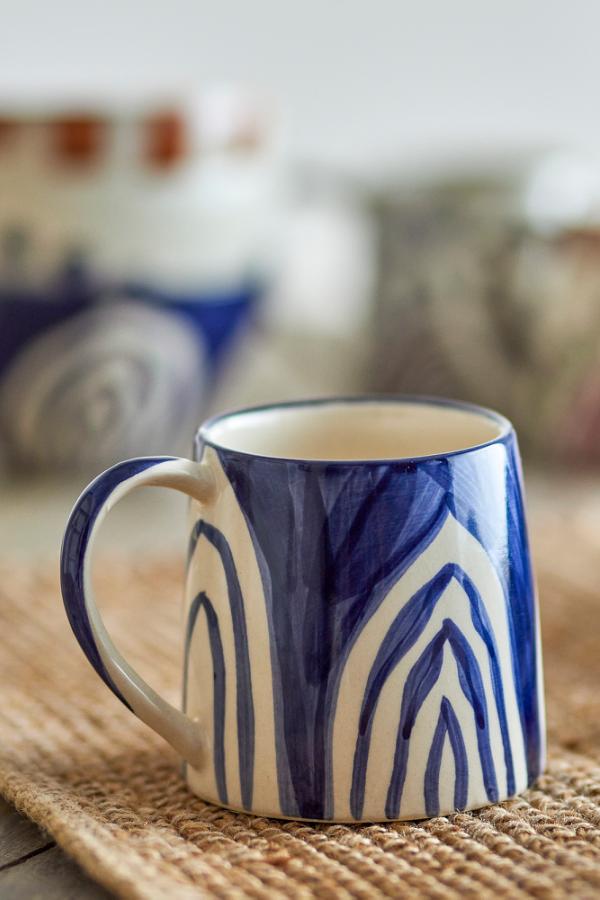 Bloomingville Shama Cup, Blue, Stoneware