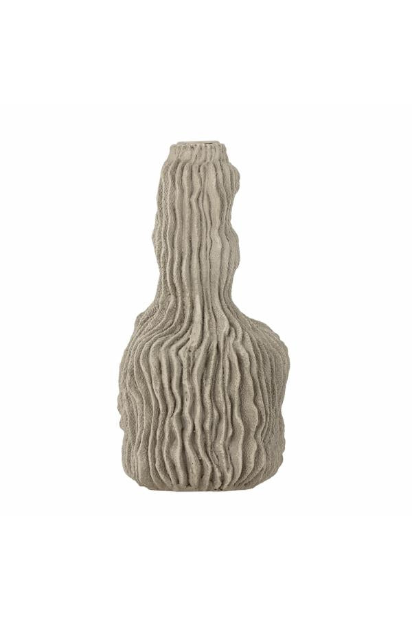 Bloomingville Briar Candle Holder, Grey, Polyresin