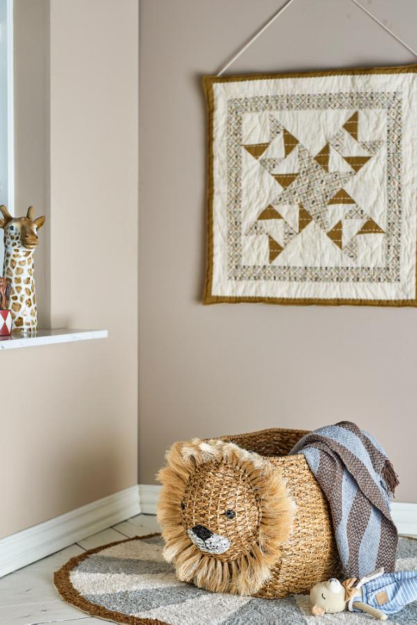 Bloomingville Mini Harrison Basket, Nature, Bankuan Grass