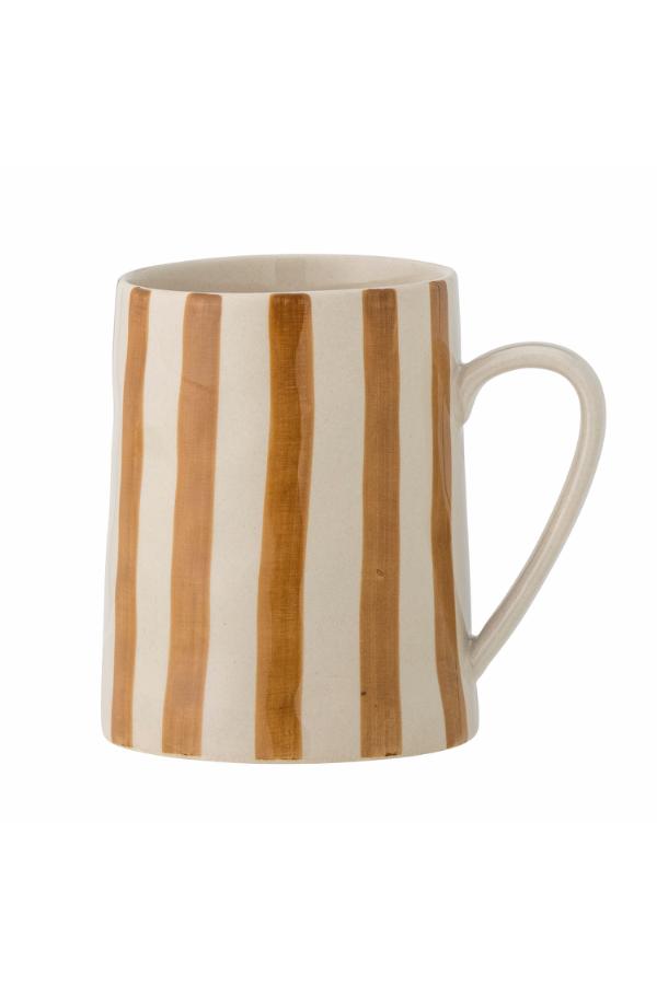Creative Collection Begonia Mug, Brown, Stoneware