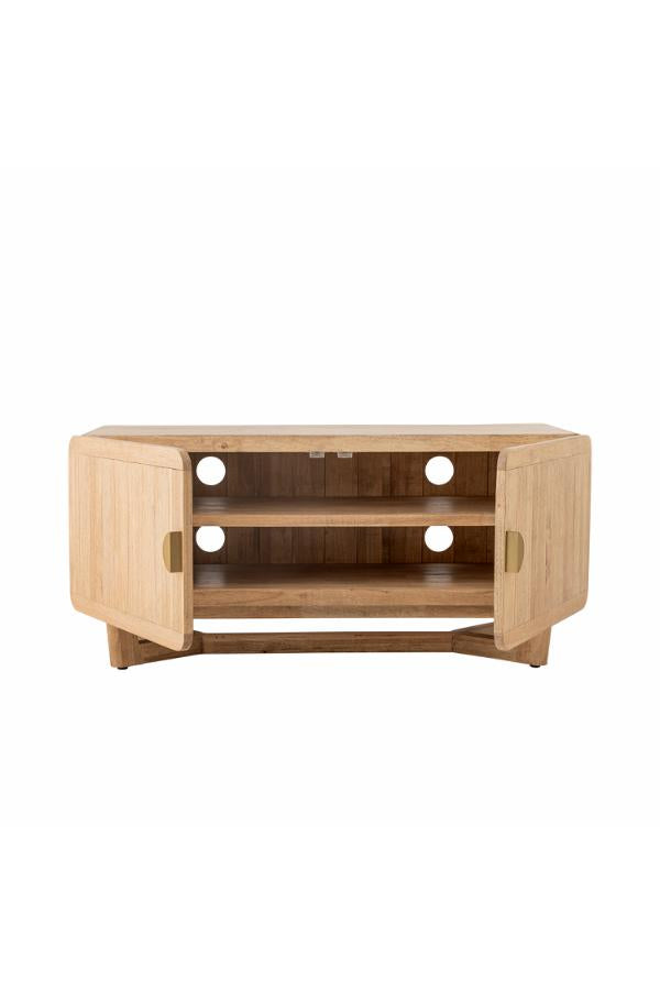 Creative Collection Serrone Cabinet, Nature, Rubberwood