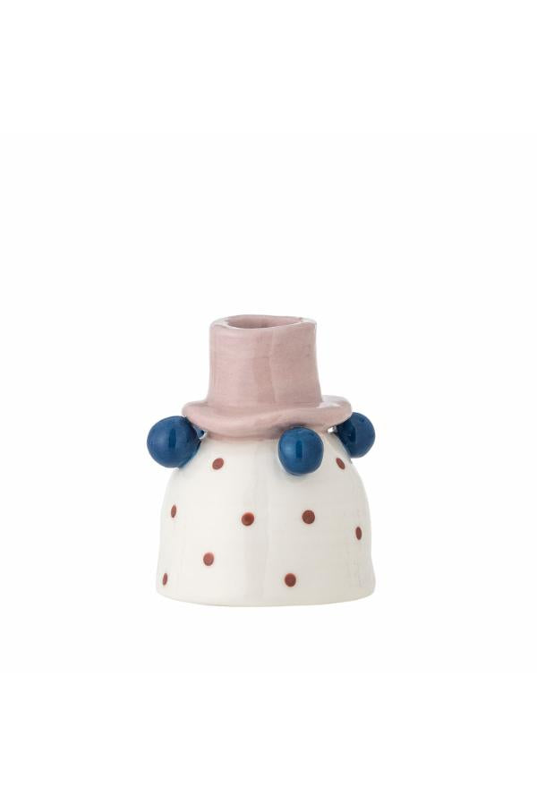 Bloomingville Tacana Candle Holder, Multi, Stoneware