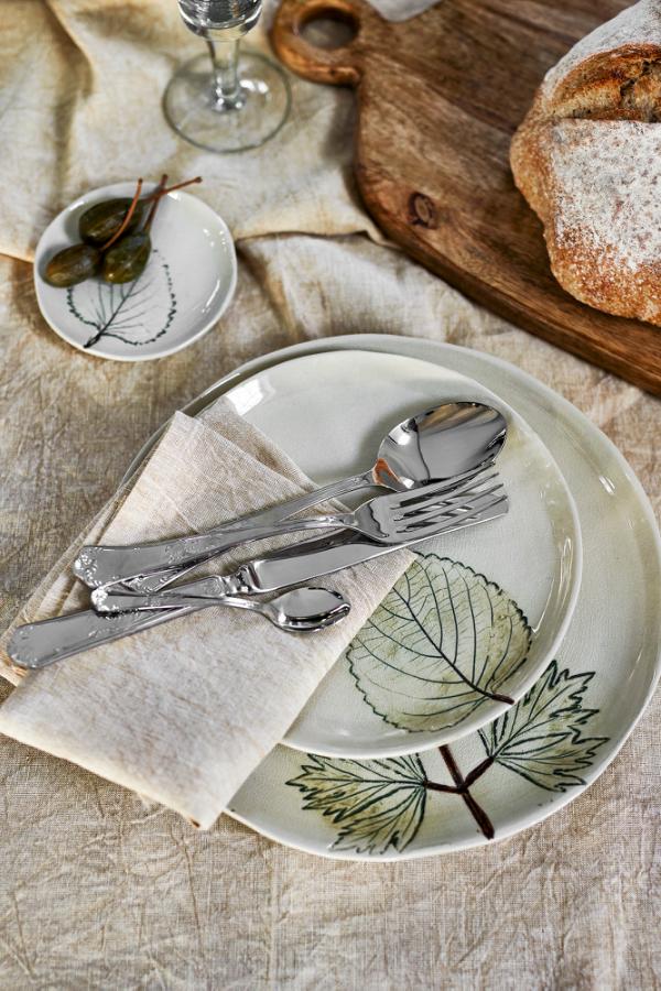 Creative Collection Aubrin Plate, Nature, Stoneware