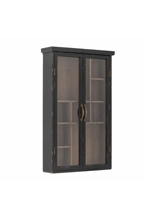 Creative Collection Hazem Cabinet, Black, Firwood