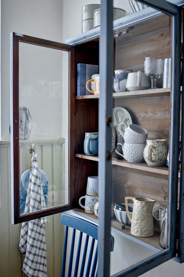 Creative Collection Hazem Cabinet, Blue, Firwood