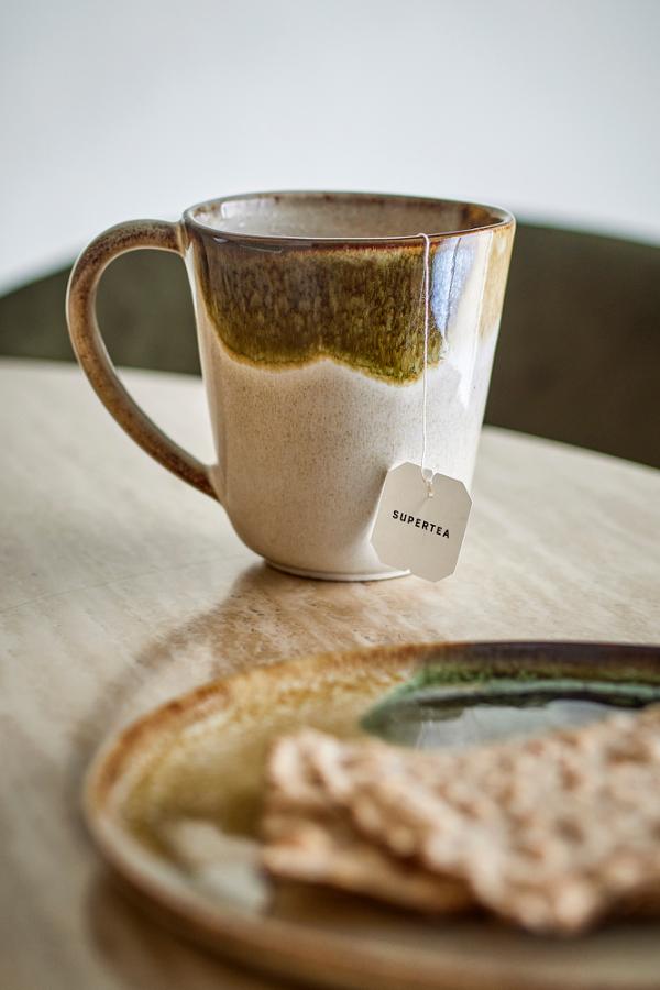 Bloomingville Jules Mug, Green, Stoneware