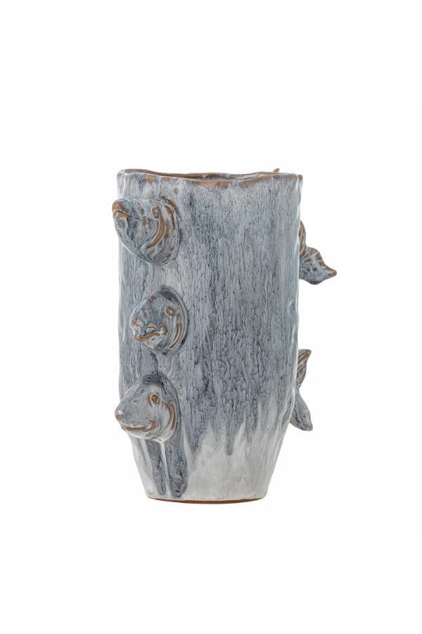 Creative Collection Tace Vase, Blue, Stoneware