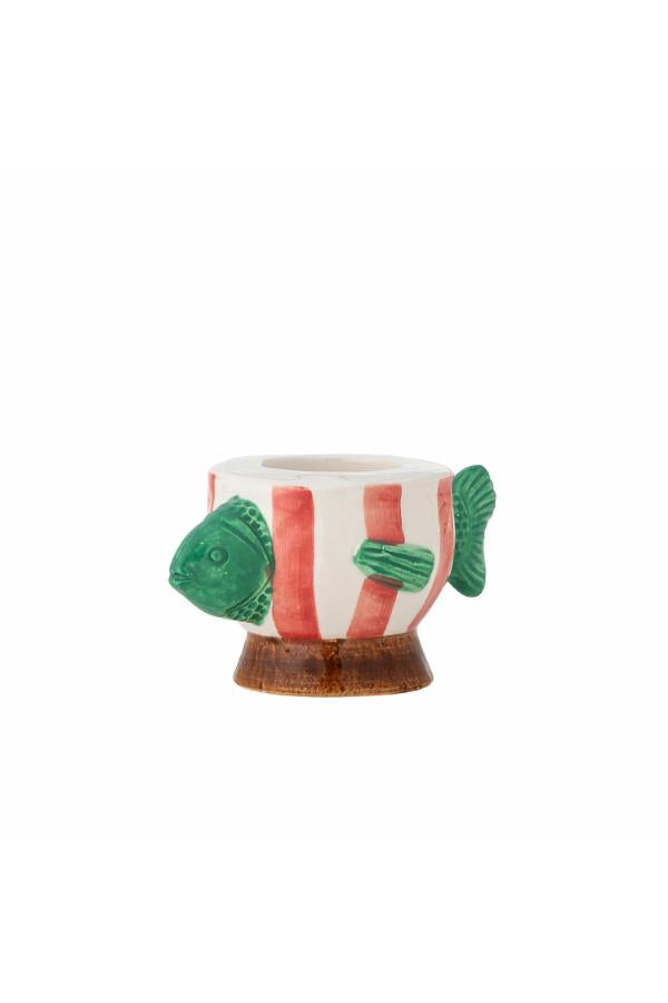 Bloomingville Codia Votive & Candle Holder, Multi, Stoneware
