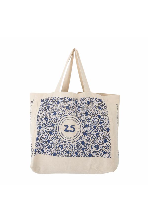 Bloomingville Anniversary Shopping Bag, Multi, Cotton OEKO-TEX®