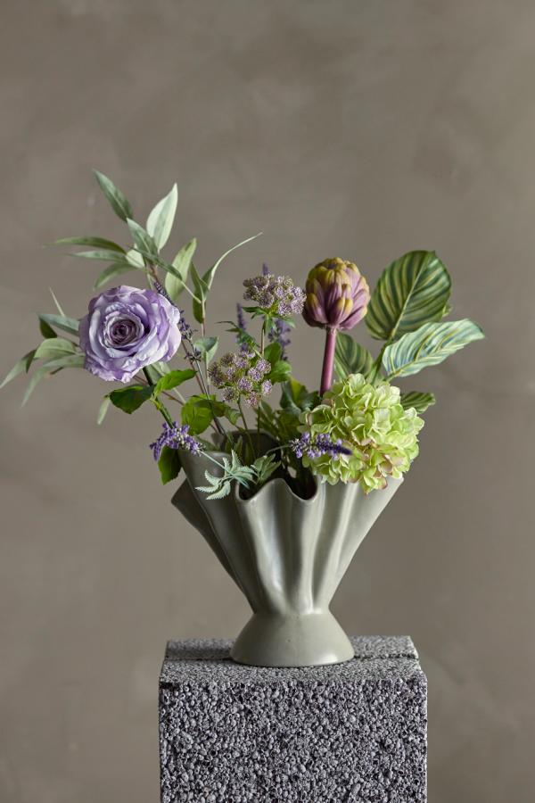 Bloomingville Whisper Bouquet, Purple, Artificial Flowers