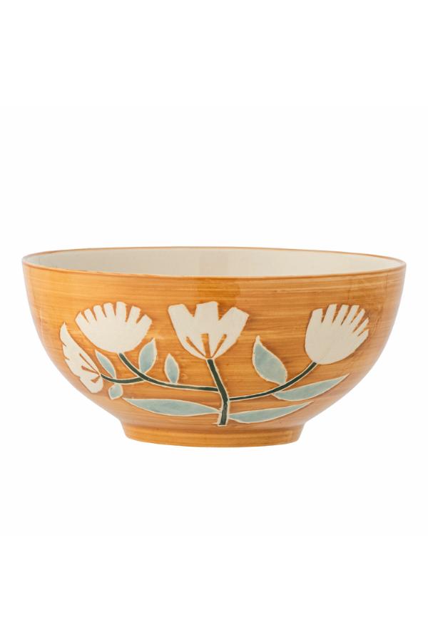 Creative Collection Tangier Bowl, Orange, Stoneware