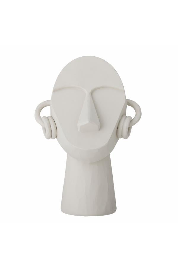 Bloomingville Luelle Deco, White, Polyresin