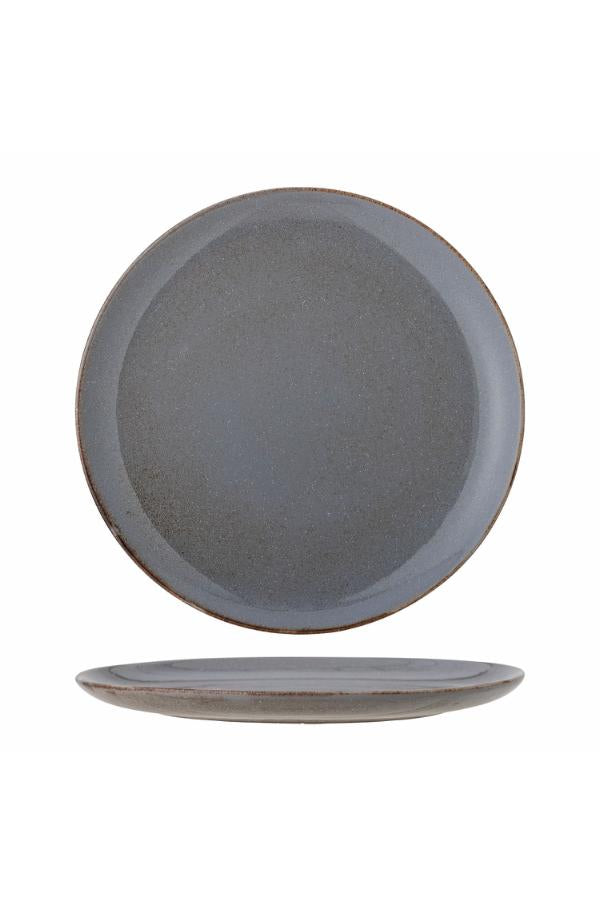Bloomingville Sandrine Plate, Grey, Stoneware