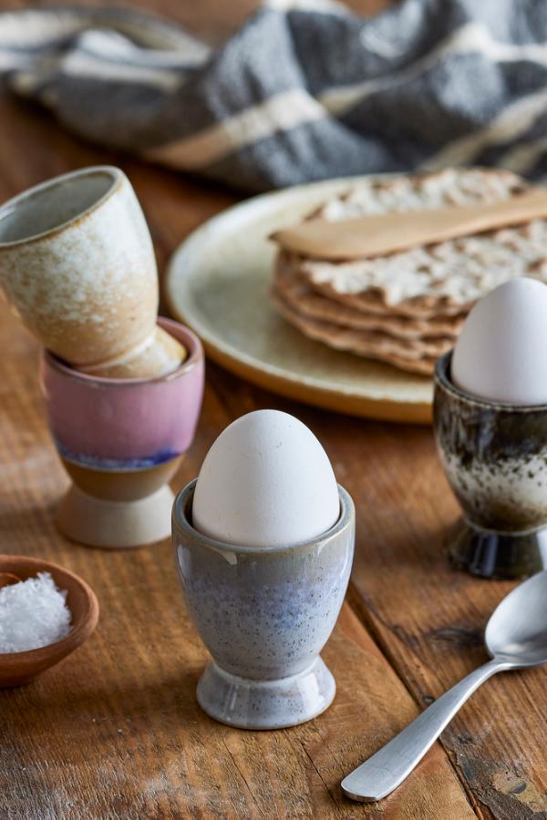 Bloomingville Paula Egg Cup, Grey, Stoneware