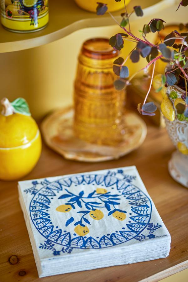 Creative Collection Maxima Napkin, Blue, FSC®Mix, Paper
