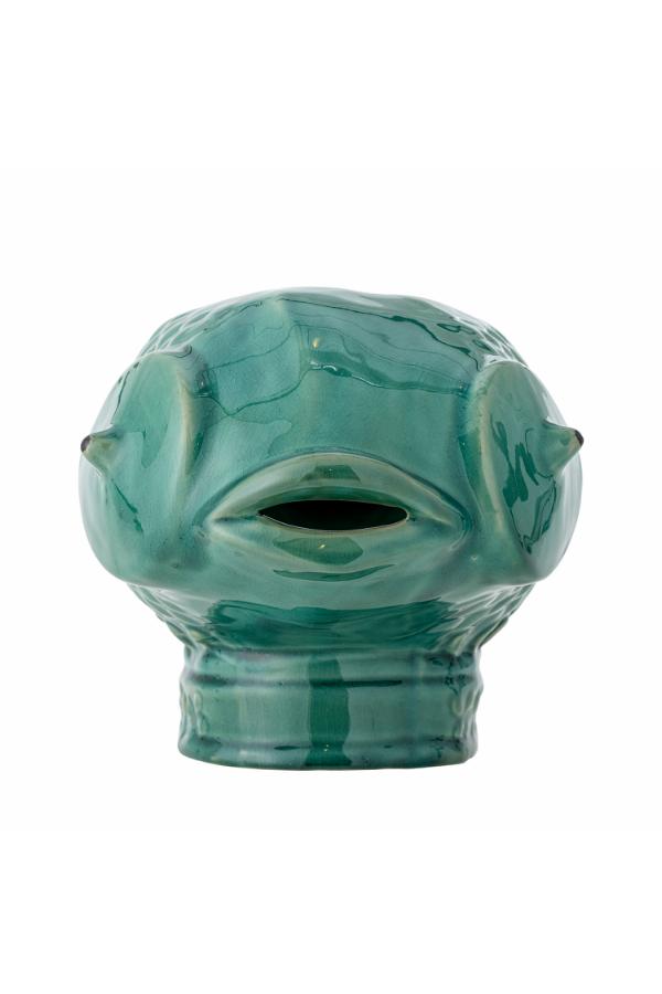 Creative Collection Hiro Flowerpot, Green, Stoneware