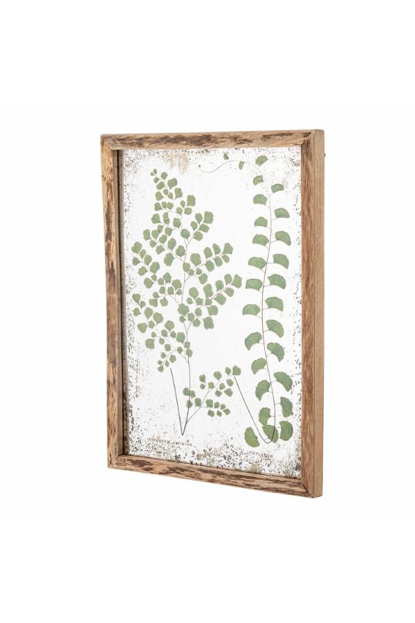 Creative Collection Tipper Illustration w/ Frame, Green, Firwood