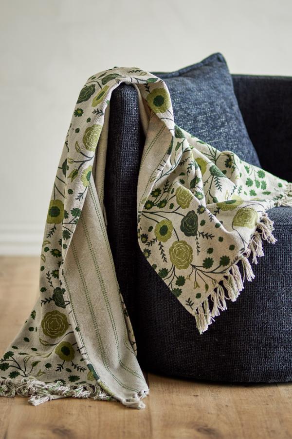 Bloomingville Eydis Throw, Multi, Recycled Cotton