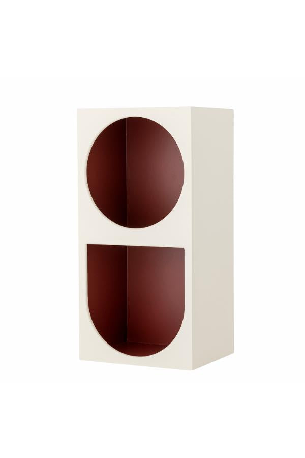 Bloomingville Graphia Bookcase, White, MDF