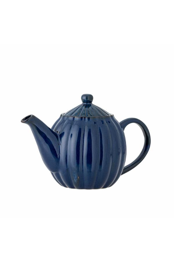 Bloomingville Latina Teapot, Blue, Stoneware