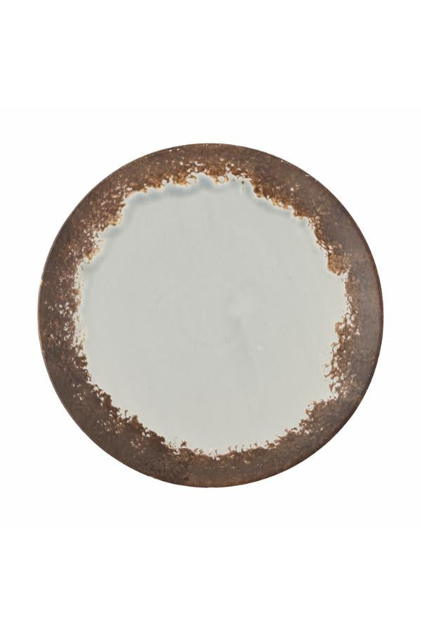 Bloomingville Paula Plate, Brown, Stoneware