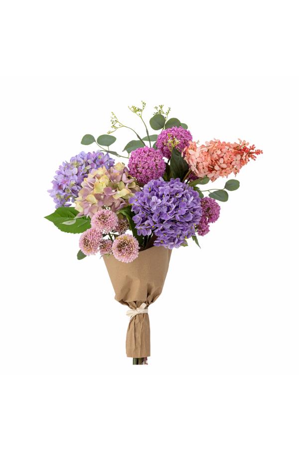 Bloomingville Edge Bouquet, Purple, Artificial Flowers
