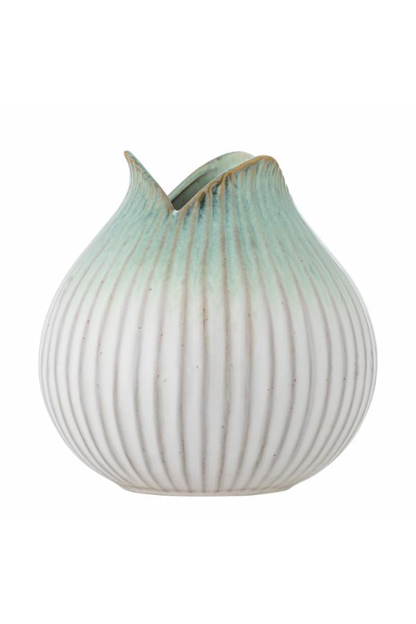 Creative Collection Skylar Vase, Green, Stoneware
