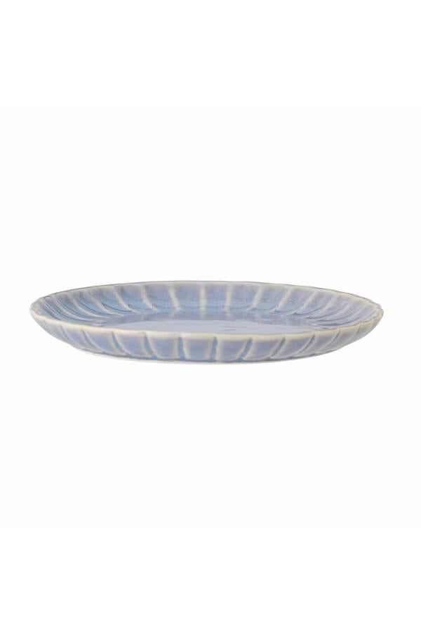 Bloomingville Latina Plate, Blue, Stoneware