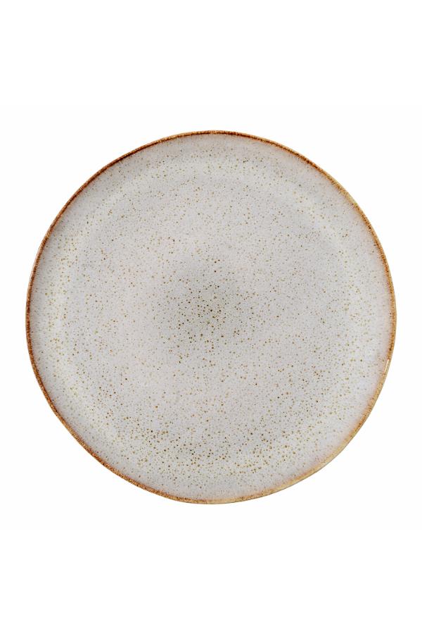 Bloomingville Sandrine Plate, Nature, Stoneware
