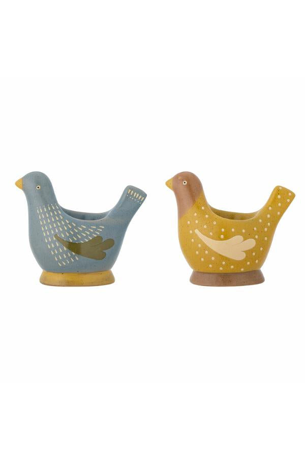 Bloomingville Birdy Egg Cup, Multi, Stoneware