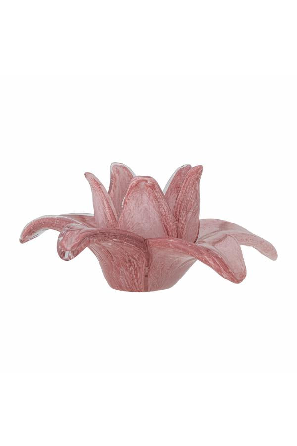 Bloomingville Wren Deco, Rose, Glass